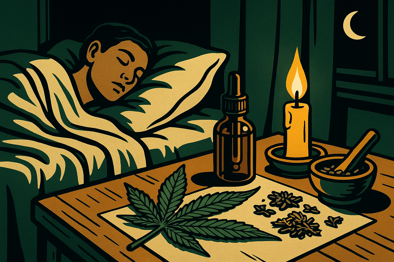 Experience Better Sleep with Ayurvedic Cannabis Oil in India